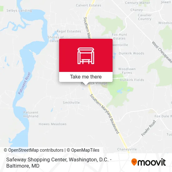 Safeway Shopping Center map