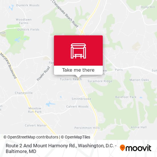 Mapa de Route 2 And Mount Harmony Rd.