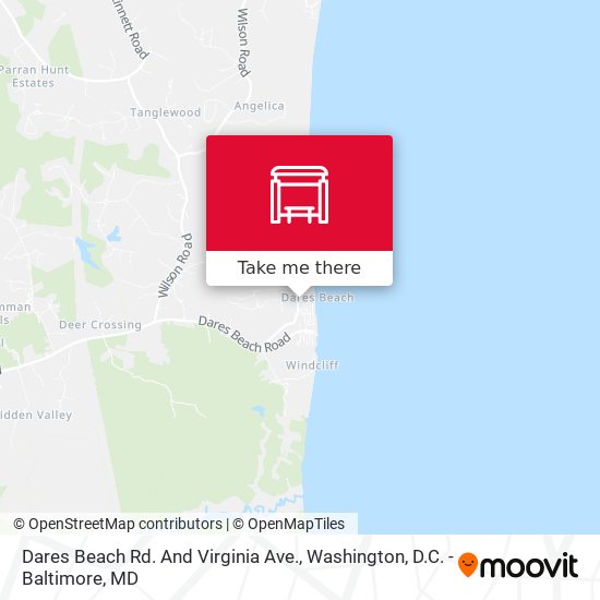 Mapa de Dares Beach Rd. And Virginia Ave.