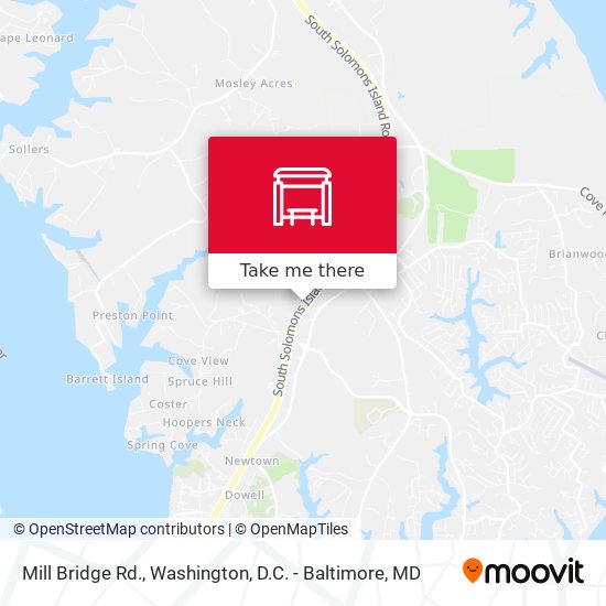 Mill Bridge Rd. map