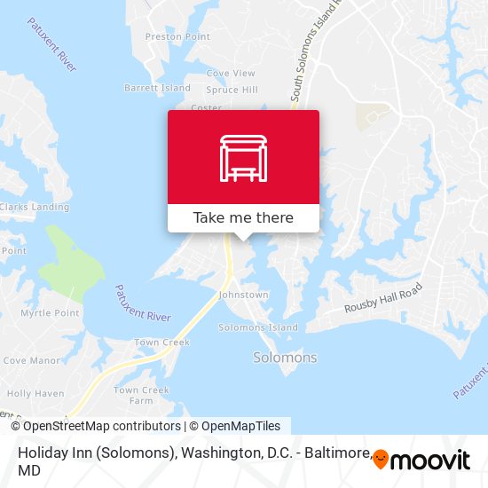 Mapa de Holiday Inn (Solomons)