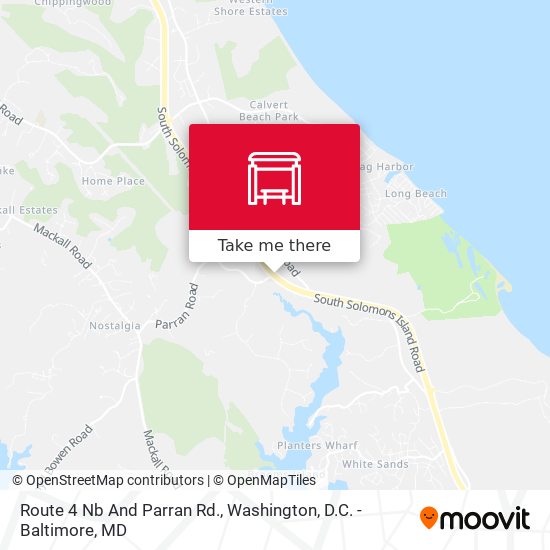 Mapa de Route 4 Nb And Parran Rd.