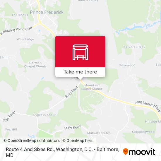 Mapa de Route 4 And Sixes Rd.