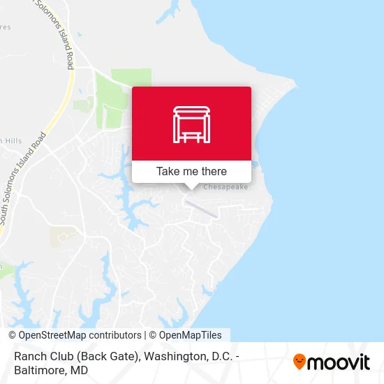 Ranch Club (Back Gate) map