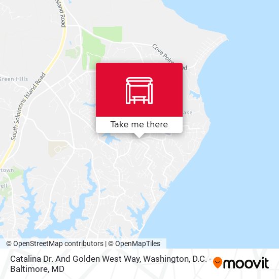 Mapa de Catalina Dr. And Golden West Way