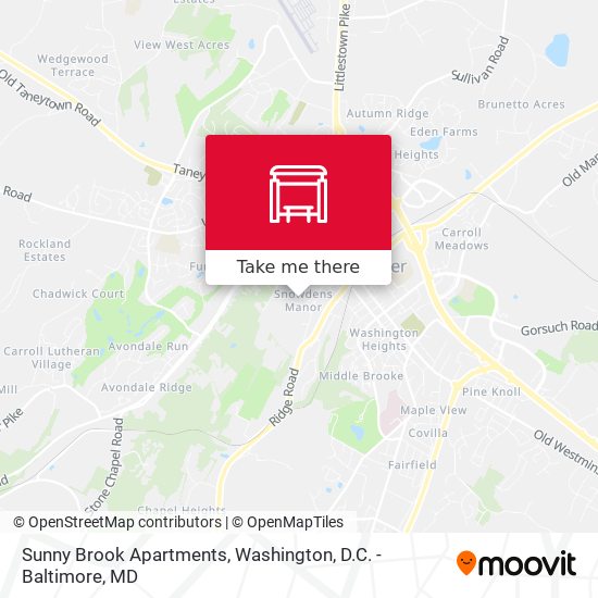 Mapa de Sunny Brook Apartments