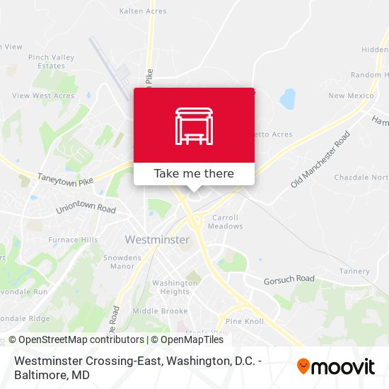 Mapa de Westminster Crossing-East