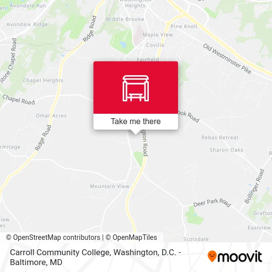 Carroll Community College map