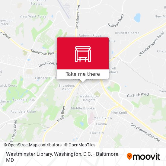 Mapa de Westminster Library