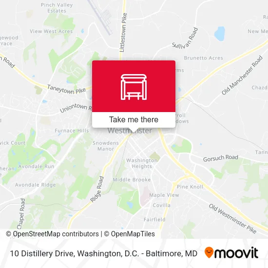 10 Distillery Drive map
