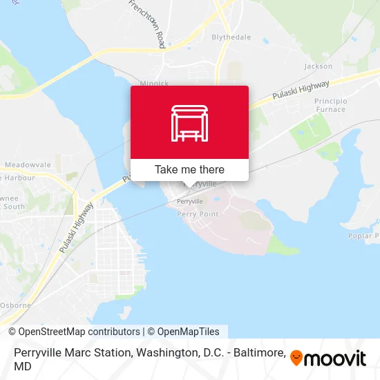 Perryville Marc Station map