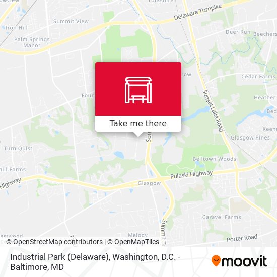 Mapa de Industrial Park (Delaware)