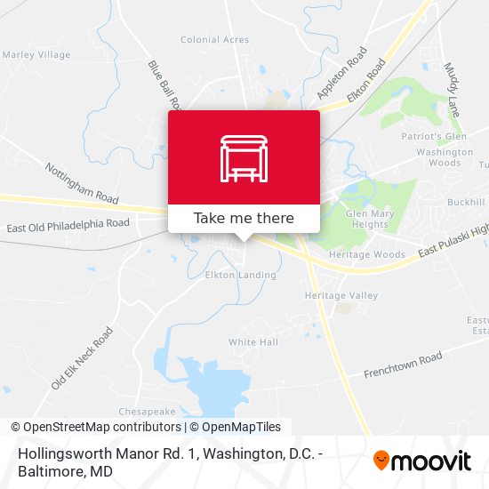 Mapa de Hollingsworth Manor Rd. 1