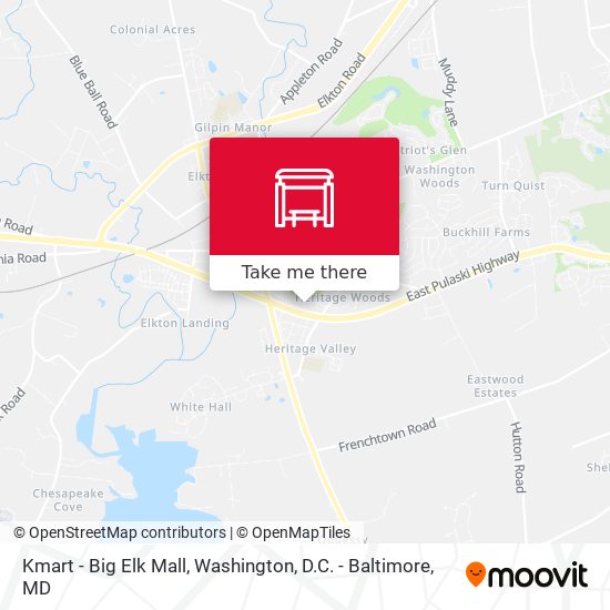 Kmart - Big Elk Mall map