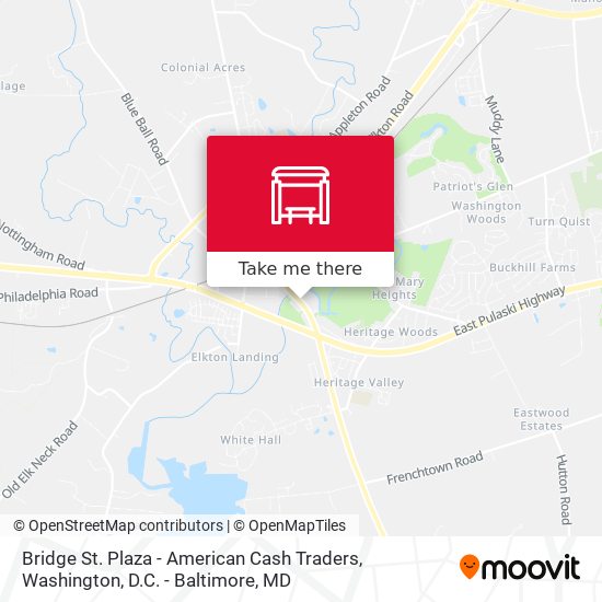 Mapa de Bridge St. Plaza - American Cash Traders