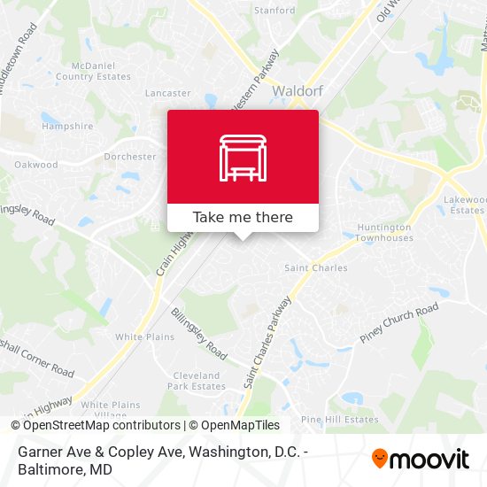 Mapa de Garner Ave & Copley Ave