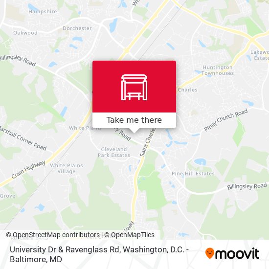 University Dr & Ravenglass Rd map