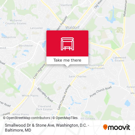 Smallwood Dr & Stone Ave map