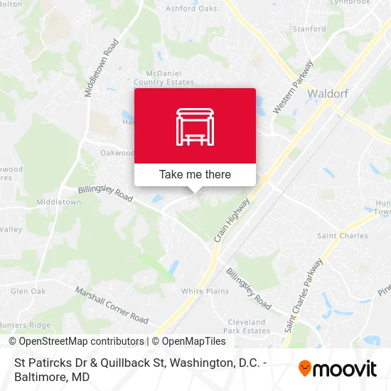 St Patircks Dr & Quillback St map