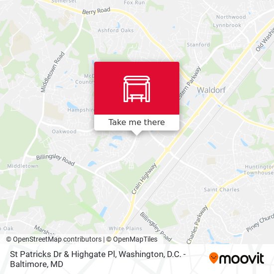 Mapa de St Patricks Dr & Highgate Pl