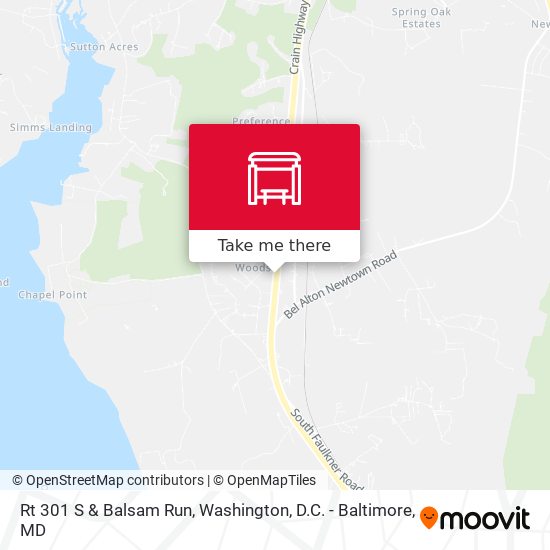 Mapa de Rt 301 S & Balsam Run