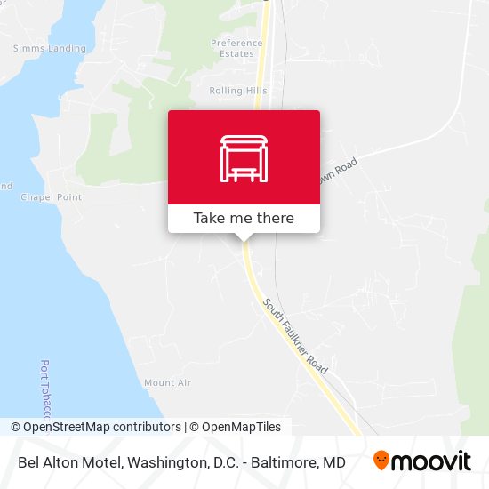 Mapa de Bel Alton Motel