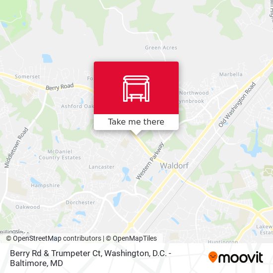 Berry Rd & Trumpeter Ct map