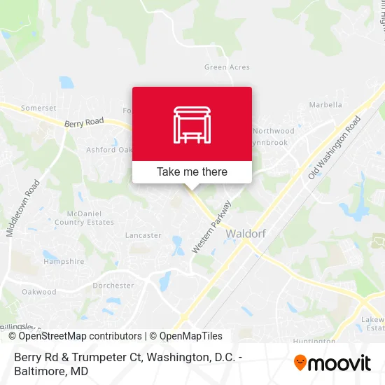 Berry Rd & Trumpeter Ct map