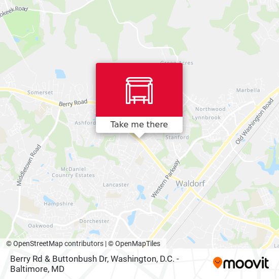Mapa de Berry Rd & Buttonbush Dr