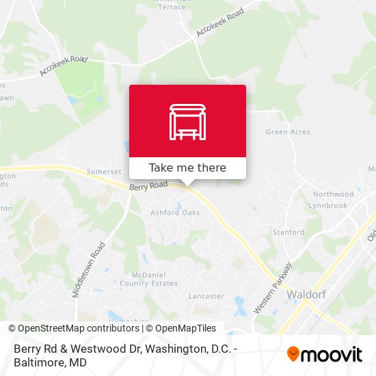 Berry Rd & Westwood Dr map
