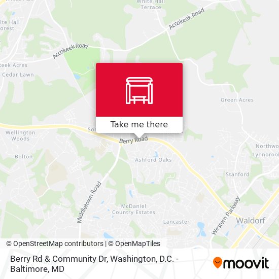 Mapa de Berry Rd & Community Dr