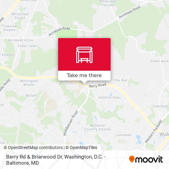 Mapa de Berry Rd & Briarwood Dr