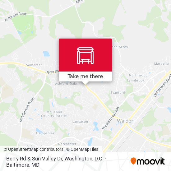 Berry Rd & Sun Valley Dr map