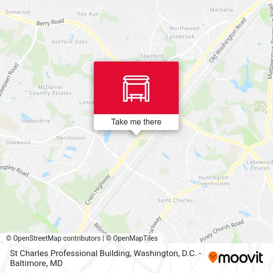 St Charles Professional Building map