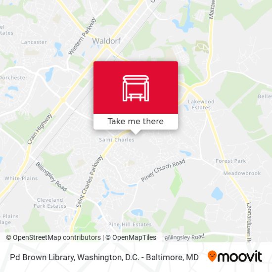 Mapa de Pd Brown Library