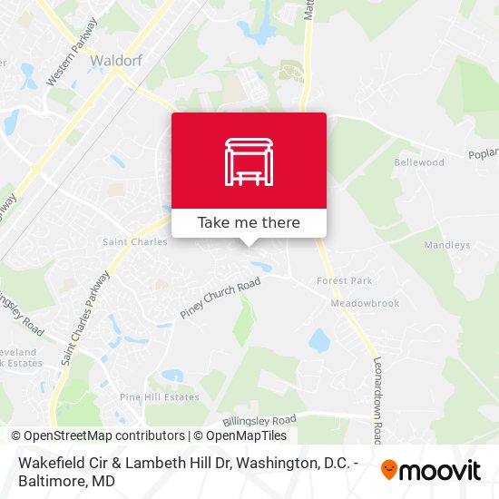 Mapa de Wakefield Cir & Lambeth Hill Dr