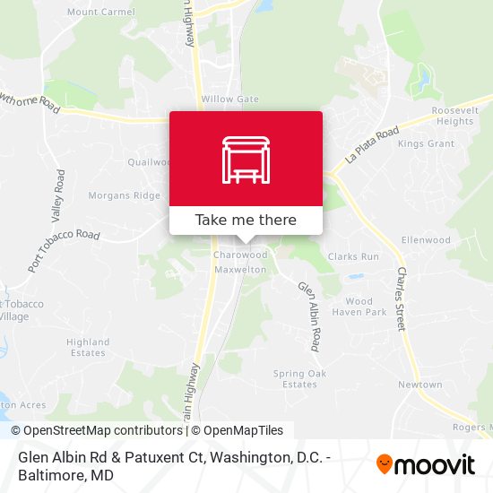 Glen Albin Rd & Patuxent Ct map