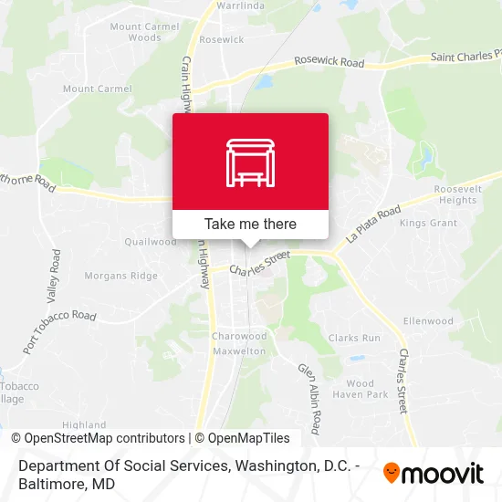 Department Of Social Services map