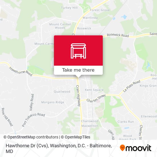 Mapa de Hawthorne Dr (Cvs)