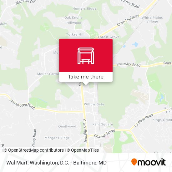 Wal Mart map