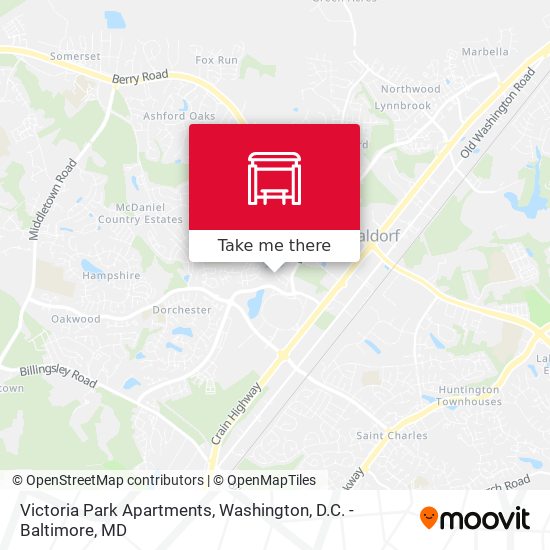 Victoria Park Apartments map