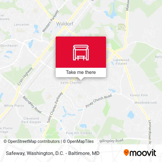 Safeway map