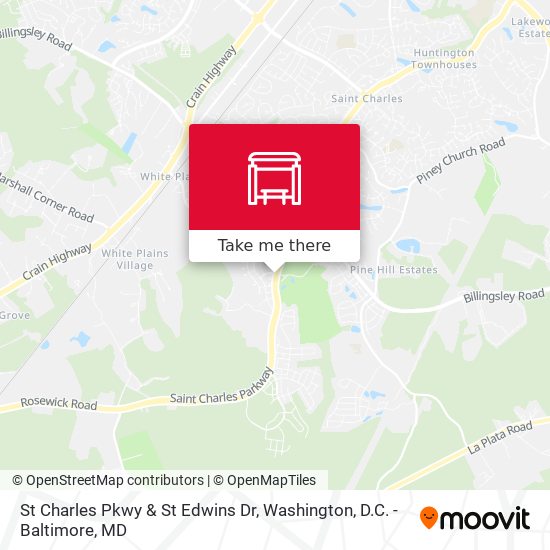 Mapa de St Charles Pkwy & St Edwins Dr
