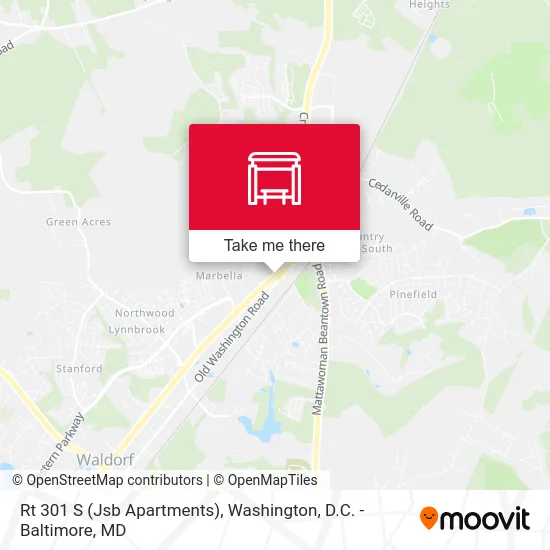 Rt 301 S (Jsb Apartments) map