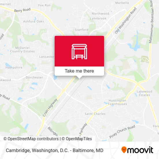 Cambridge map