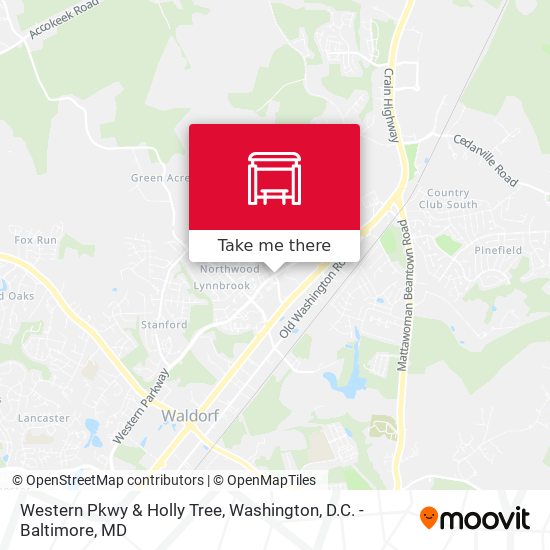 Mapa de Western Pkwy & Holly Tree