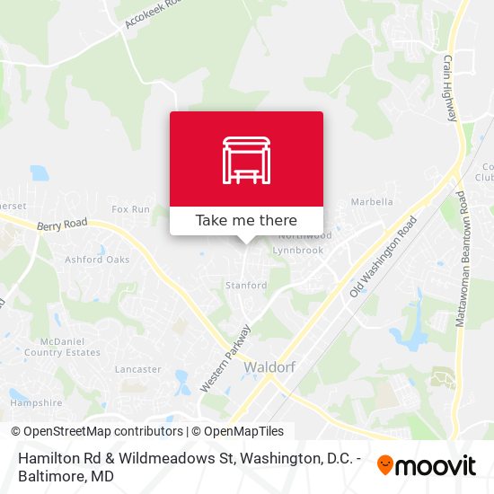 Hamilton Rd & Wildmeadows St map