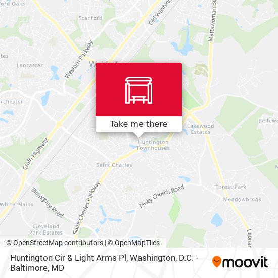 Mapa de Huntington Cir & Light Arms Pl