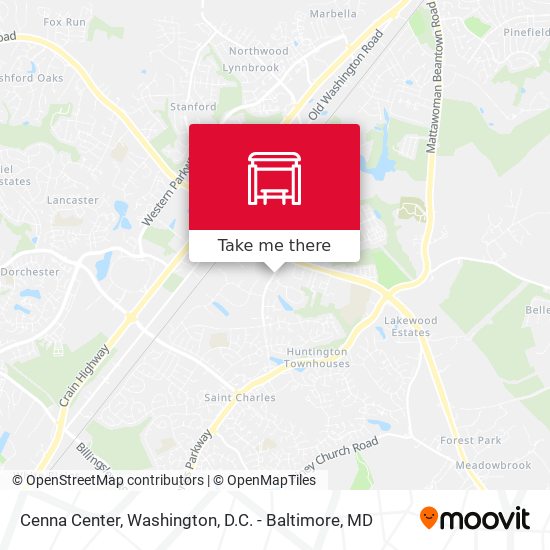 Cenna Center map