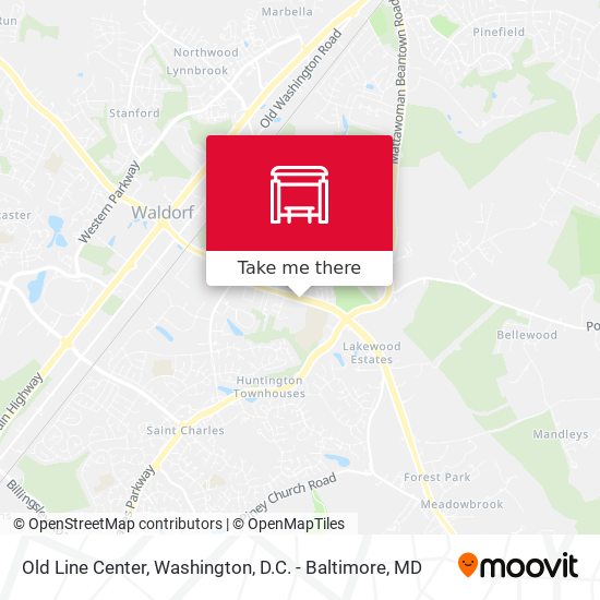 Old Line Center map